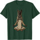 Funny Yoga Dog Dutch Shepherd T-Shirt - T-Shirt | Forest