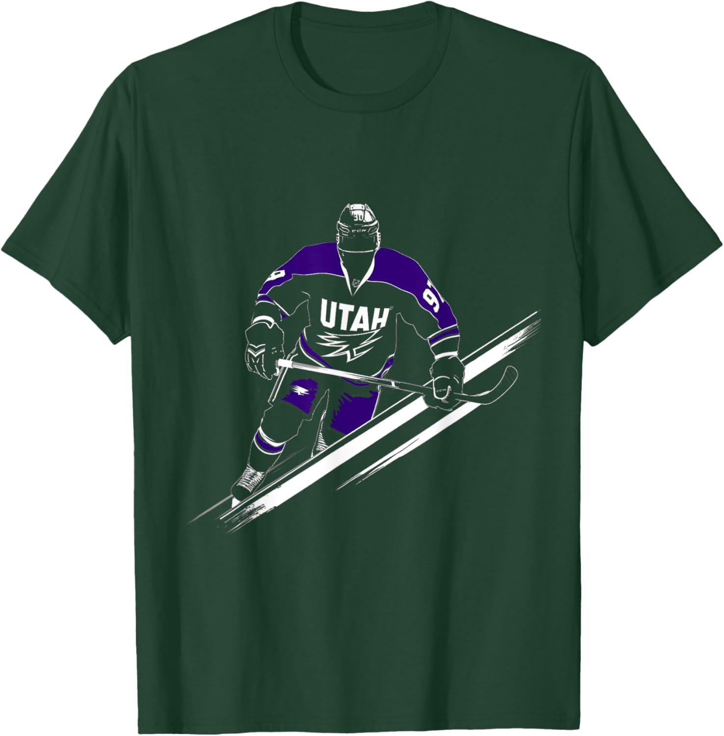 Utah Hockey T-Shirt - T-Shirt | Forest