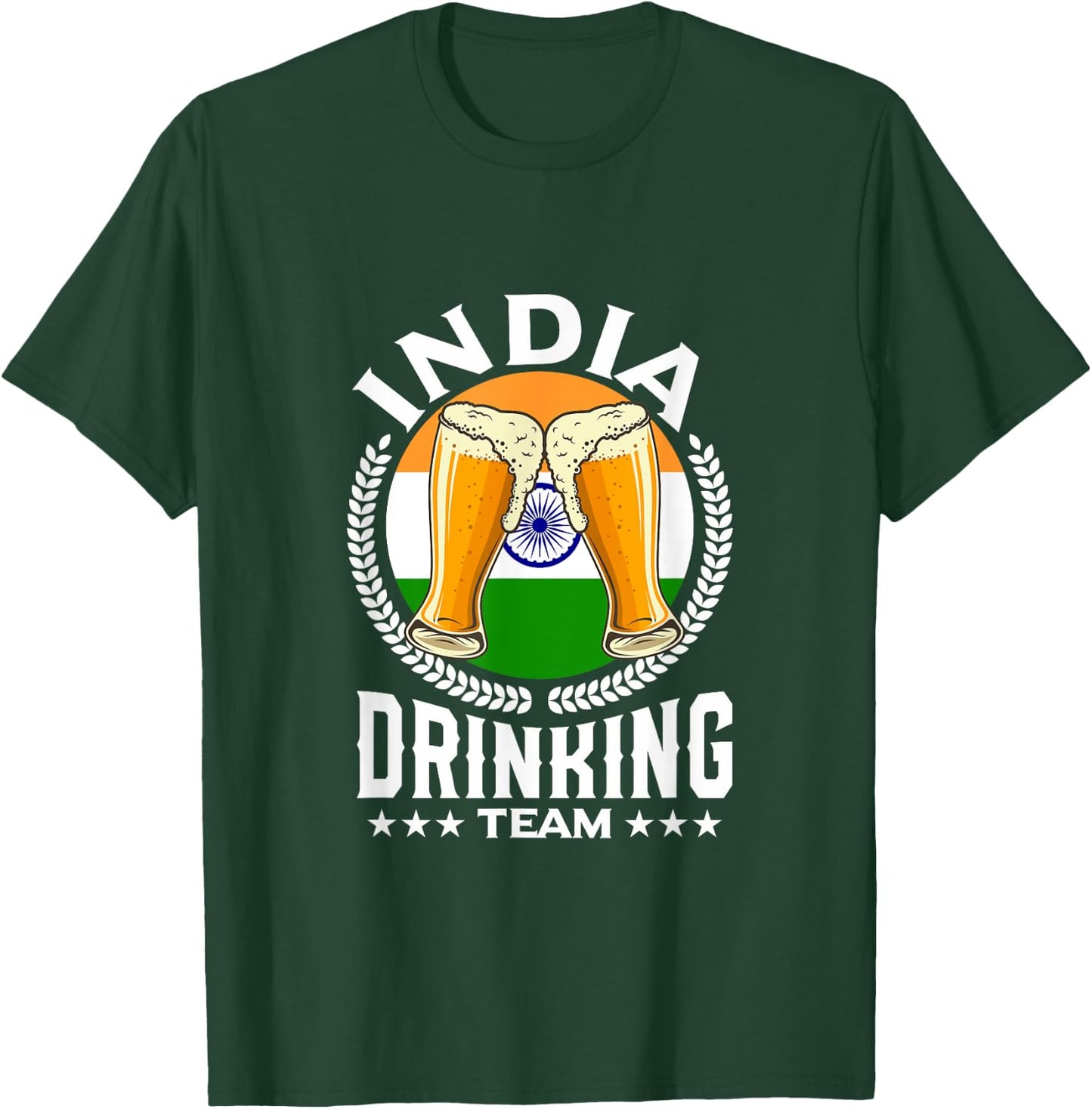 India Drinking Team T-Shirt - T-Shirt | Forest