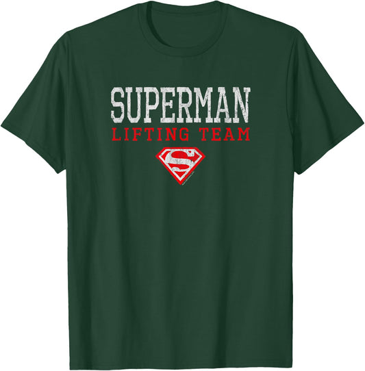 Superman Lifting Team T-Shirt - T-Shirt | Forest