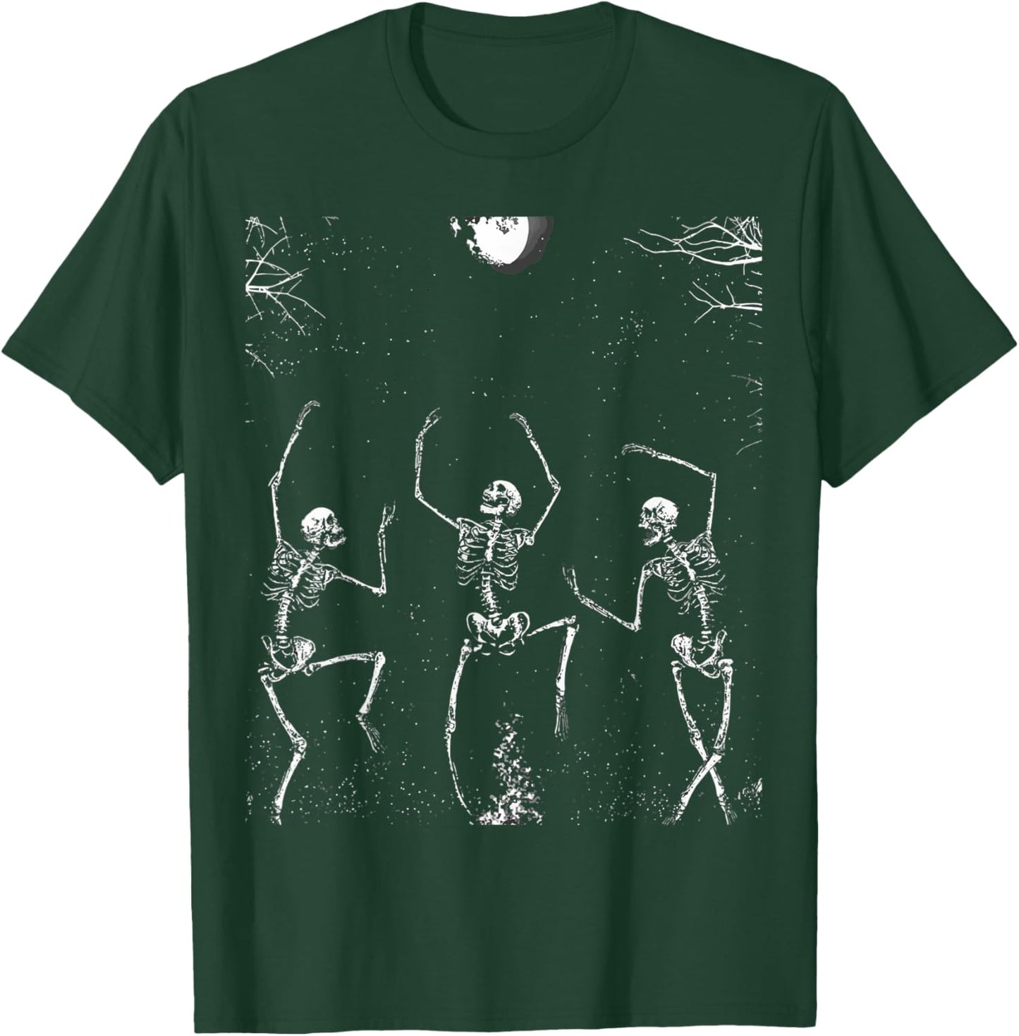 Dancing Skeletons Tanzwettbewerb T-Shirt - T-Shirt | Forest