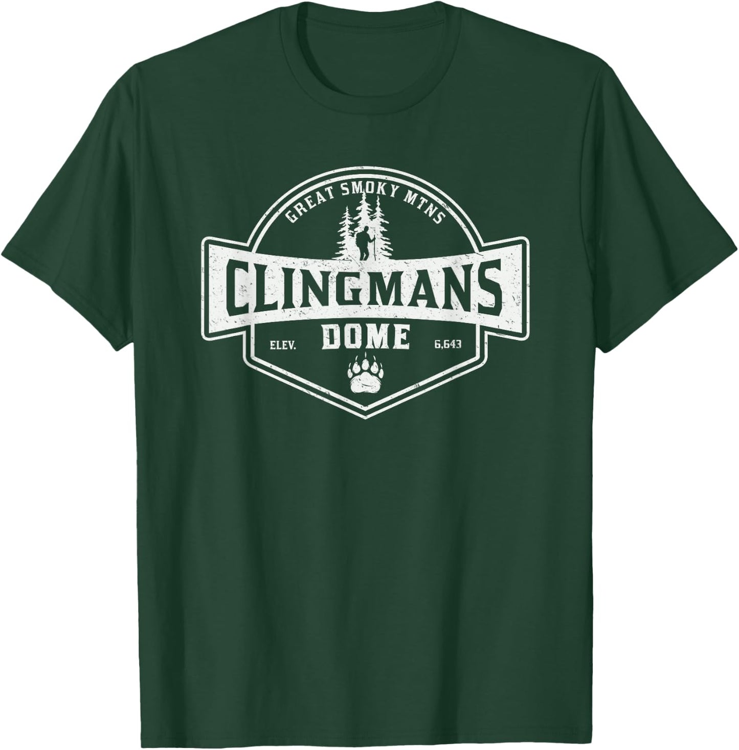 Clingmans Dome Great Smoky Mountains T-Shirt - T-Shirt | Forest