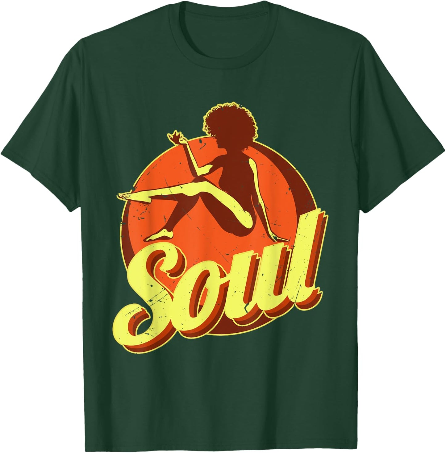 Funk Shirt Vintage 70s costume for Music Lovers | Rare Soul T-Shirt - T-Shirt | Forest