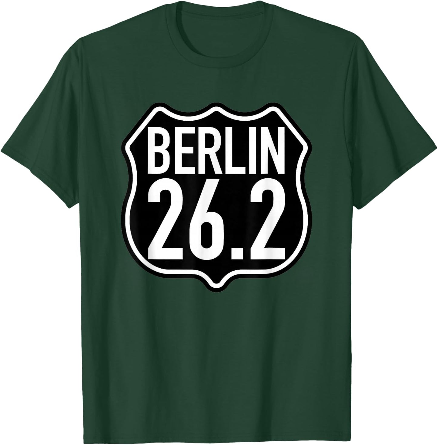 Berlin 26.2 Miles Marathon T-Shirt - T-Shirt | Forest