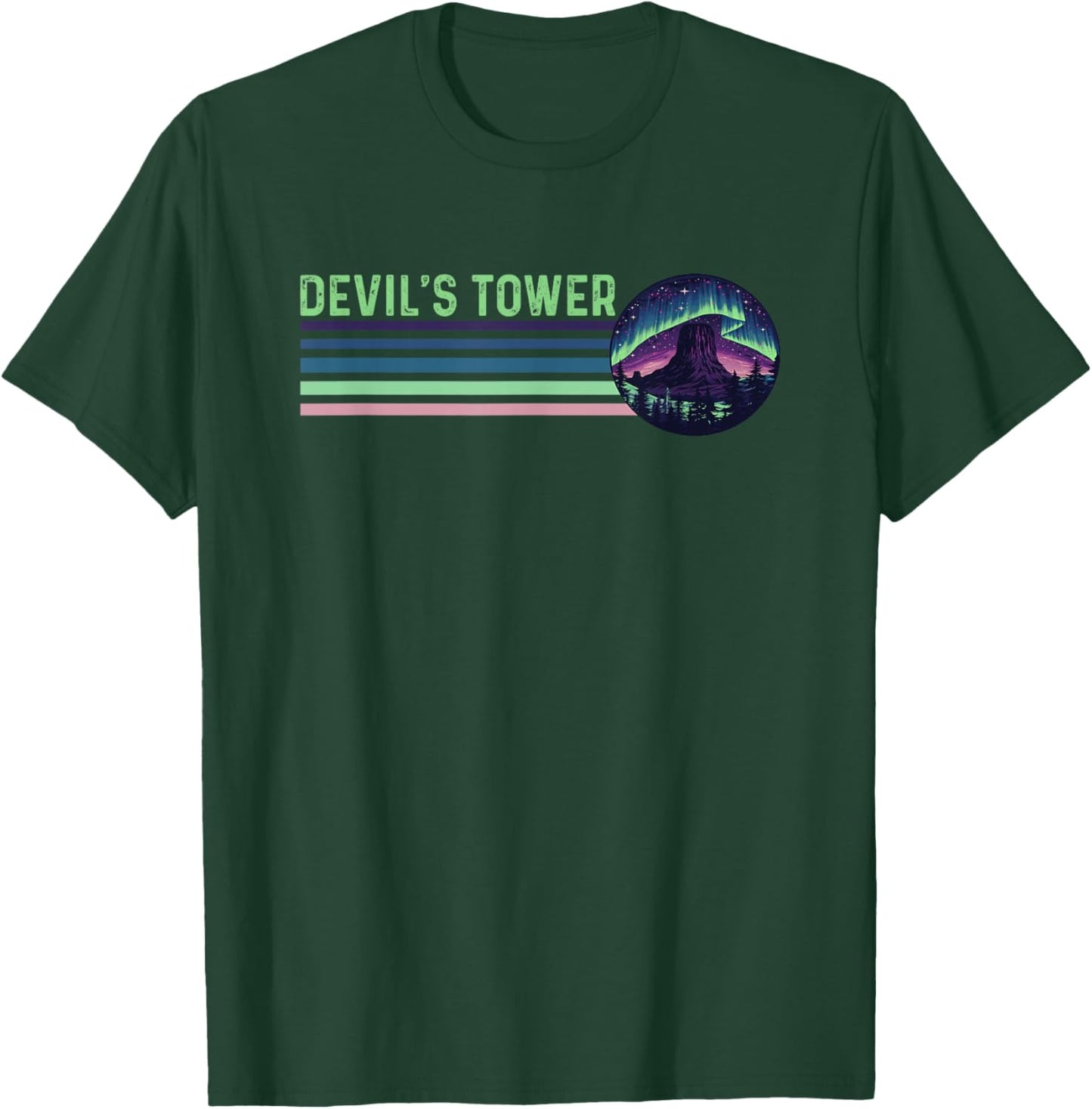 Devils Tower - Devils Tower T-Shirt - T-Shirt | Forest
