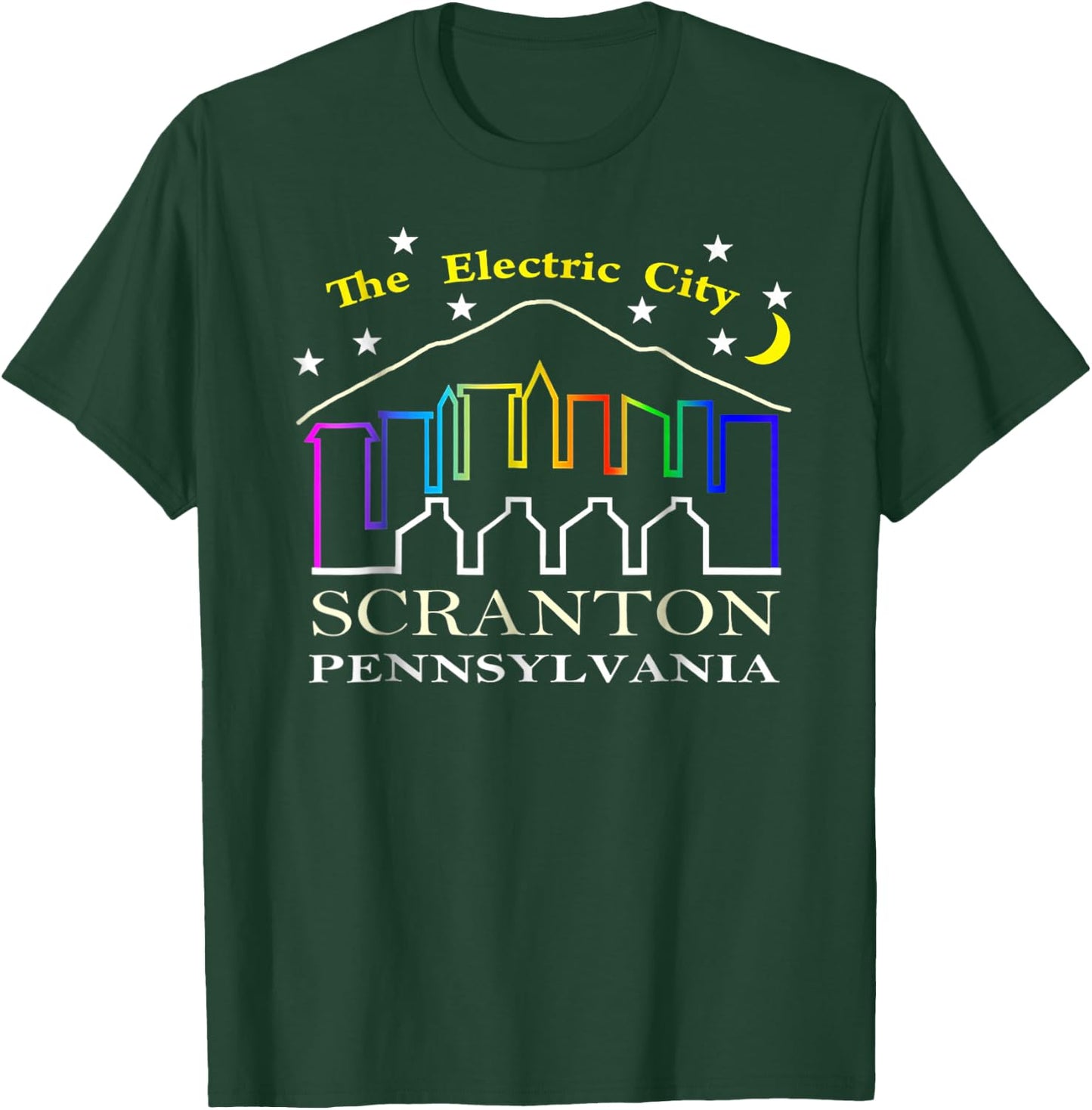 The electric city scranton pennsylvania T-Shirt - T-Shirt | Forest