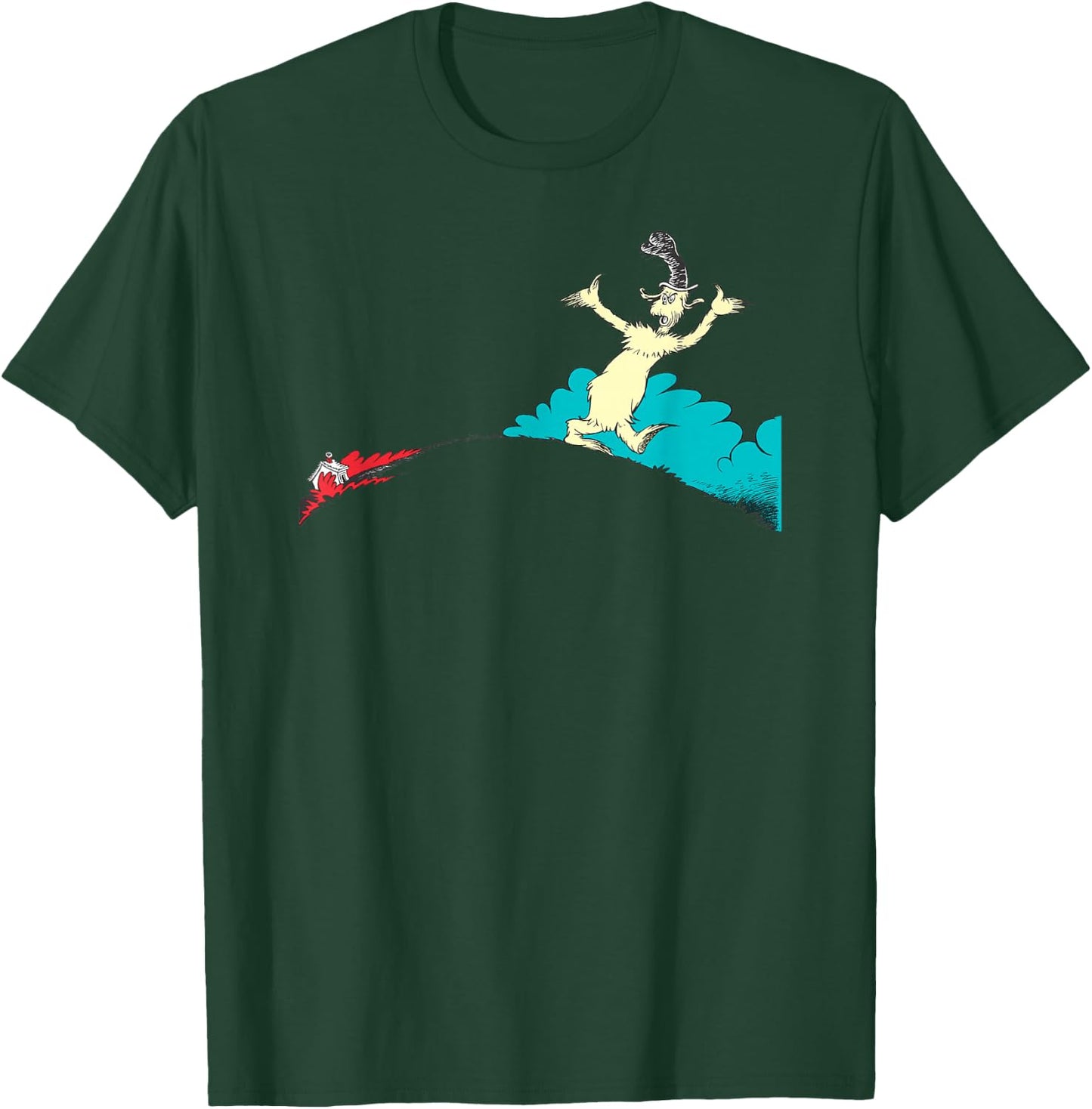 Dr. Seuss Green Eggs and Ham I Do Not Like Them In A House T-Shirt - T-Shirt | Forest