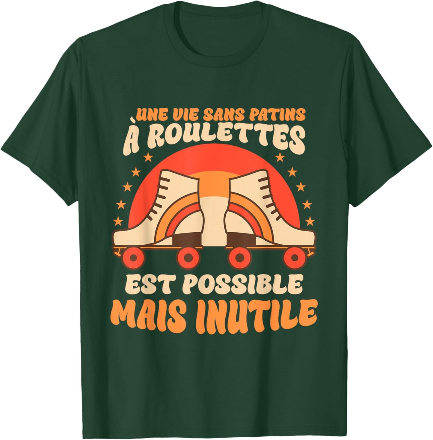 Roller Grafique , Black, S T-Shirt - T-Shirt | Forest
