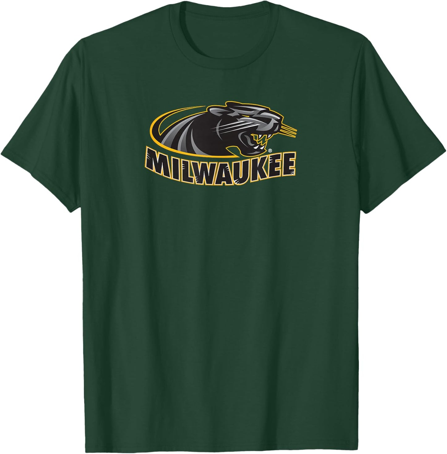 UW Milwaukee Panthers Athletic Primary T-Shirt - T-Shirt | Forest