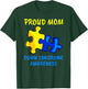 Mom Down Syndrome Awareness Proud Mother Down Syndrome Mom T-Shirt - T-Shirt | Forest