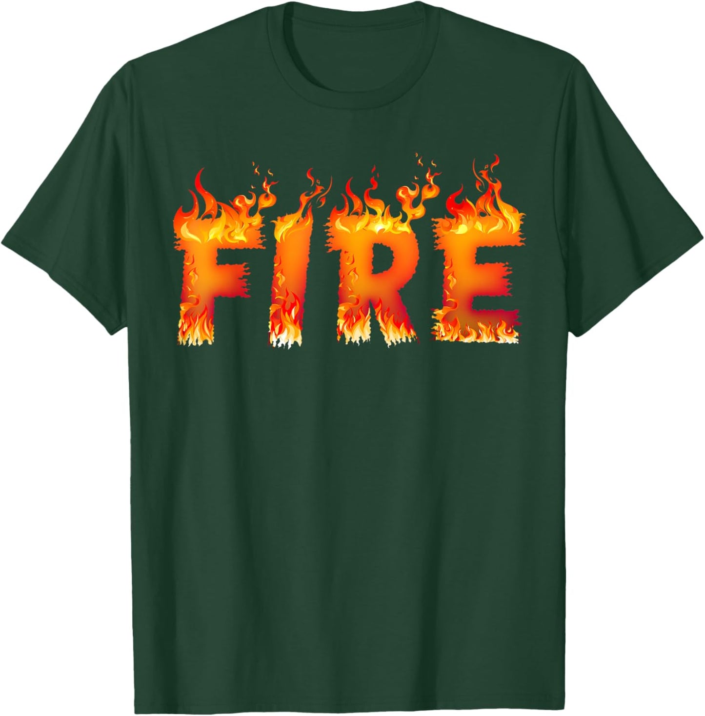 Fire and Ice Last Minute Halloween Matching Couple Costume T-Shirt - T-Shirt | Forest