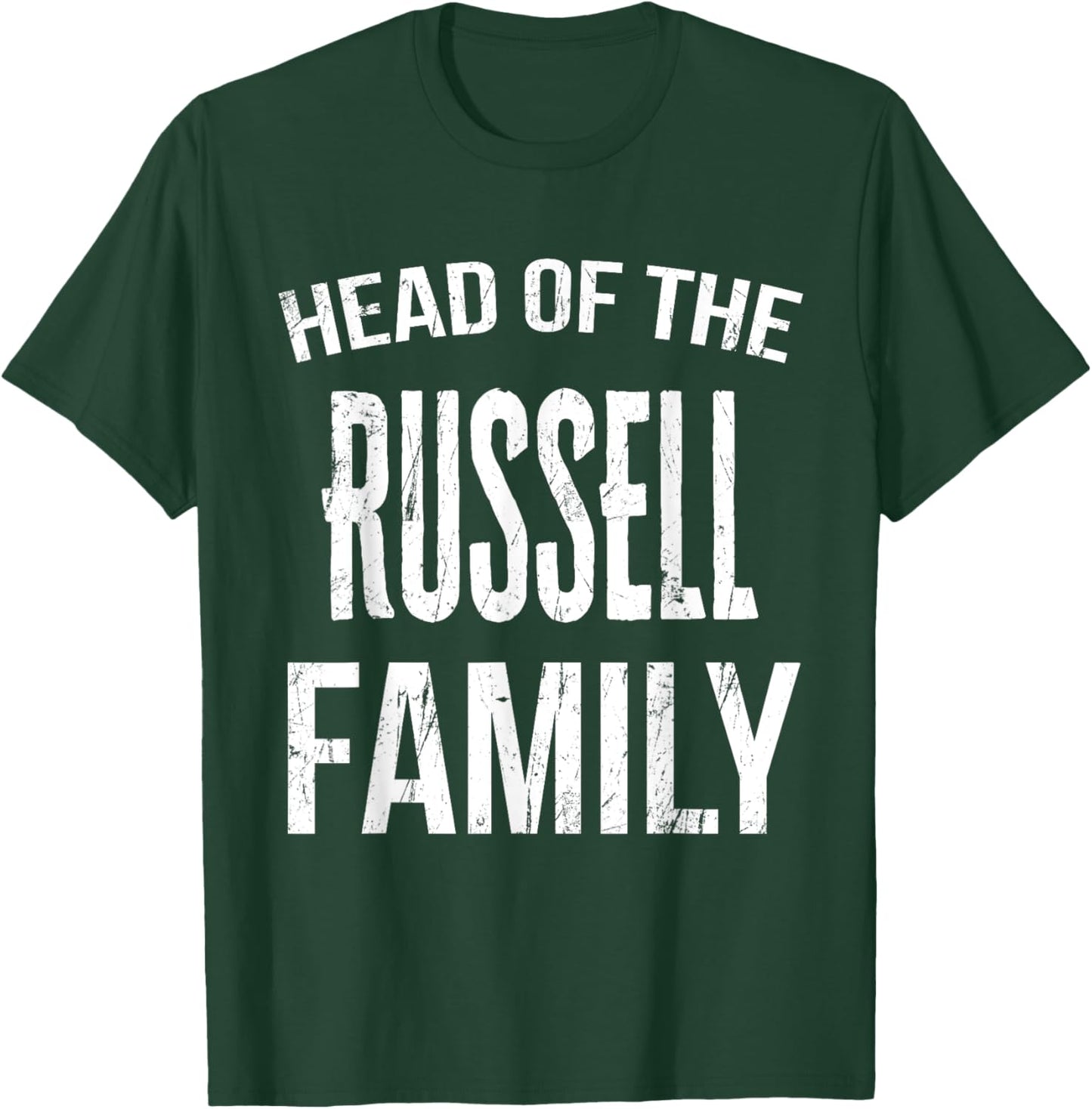 Head Of The Russell Family Reunion T-Shirt - T-Shirt | Forest