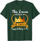 This Queen Was Born On 25th January Cute Jan Mom Girl Sister T-Shirt - T-Shirt | Forest