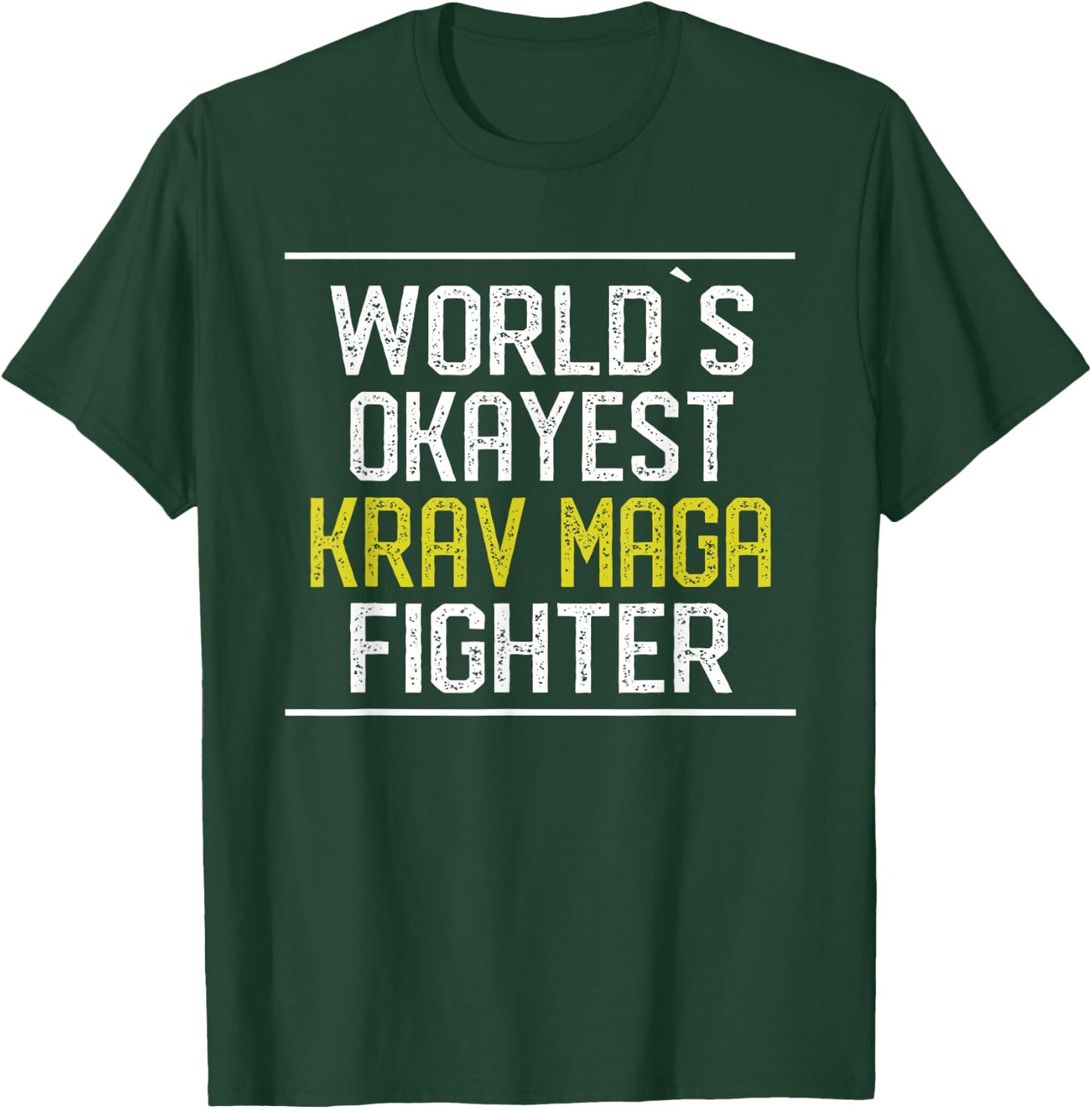 Funny Krav Maga - Combat and Self Defense Gifts T-Shirt - T-Shirt | Forest