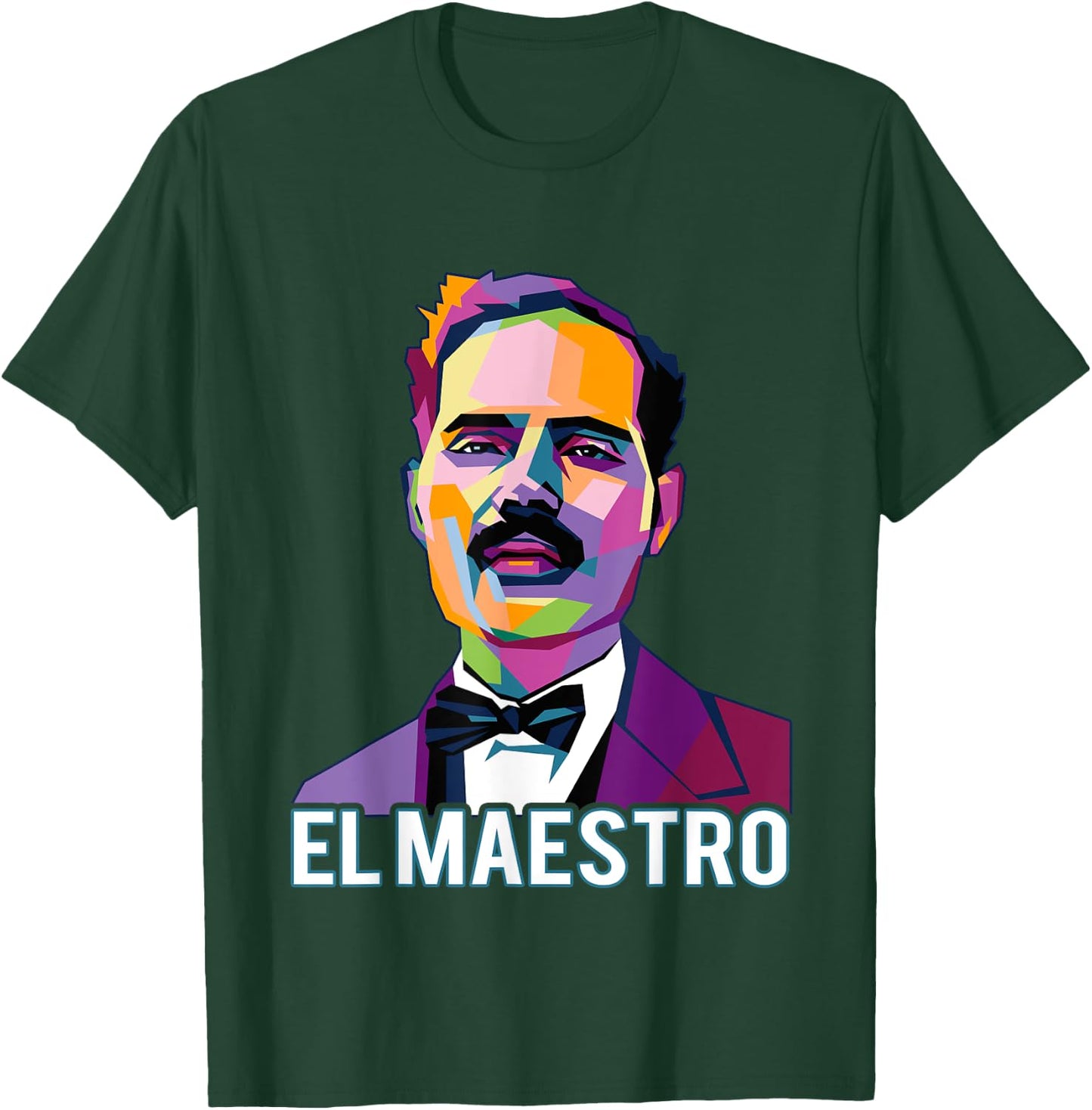 Pedro Albizu Campos Puerto Rico El Maestro Resiste Pop Art T-Shirt - T-Shirt | Forest