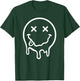 Melting Smile Face Funny Smiling Melted Dripping Face Cute T-Shirt - T-Shirt | Forest