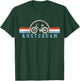 Amsterdam Netherlands Holland Bicycle Vintage Gift T-Shirt - T-Shirt | Forest