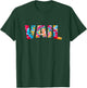Vail, Colorado Rocky Mountain Tie Dye T-Shirt - T-Shirt | Forest