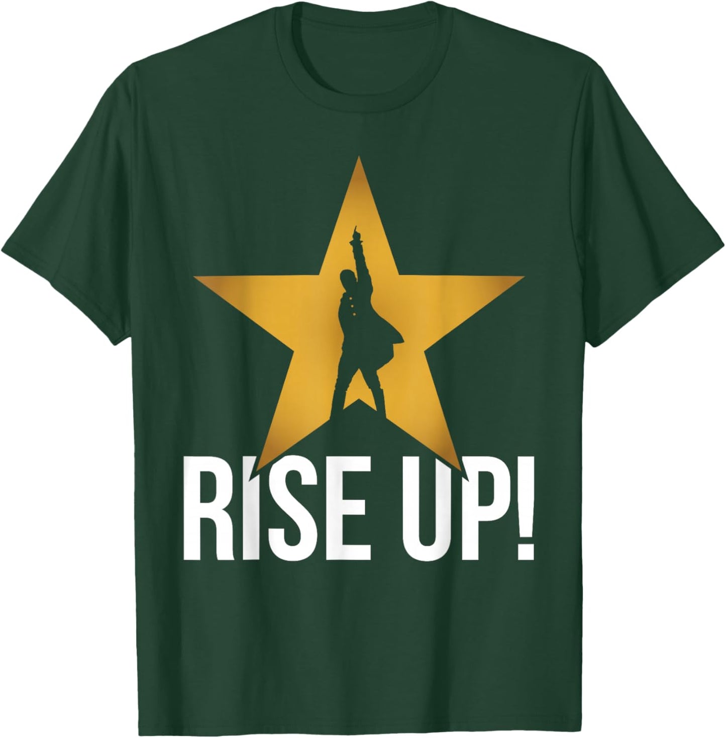Rise Up Musical Theatre Nerd Musical Broadway Theater Geek T-Shirt - T-Shirt | Forest