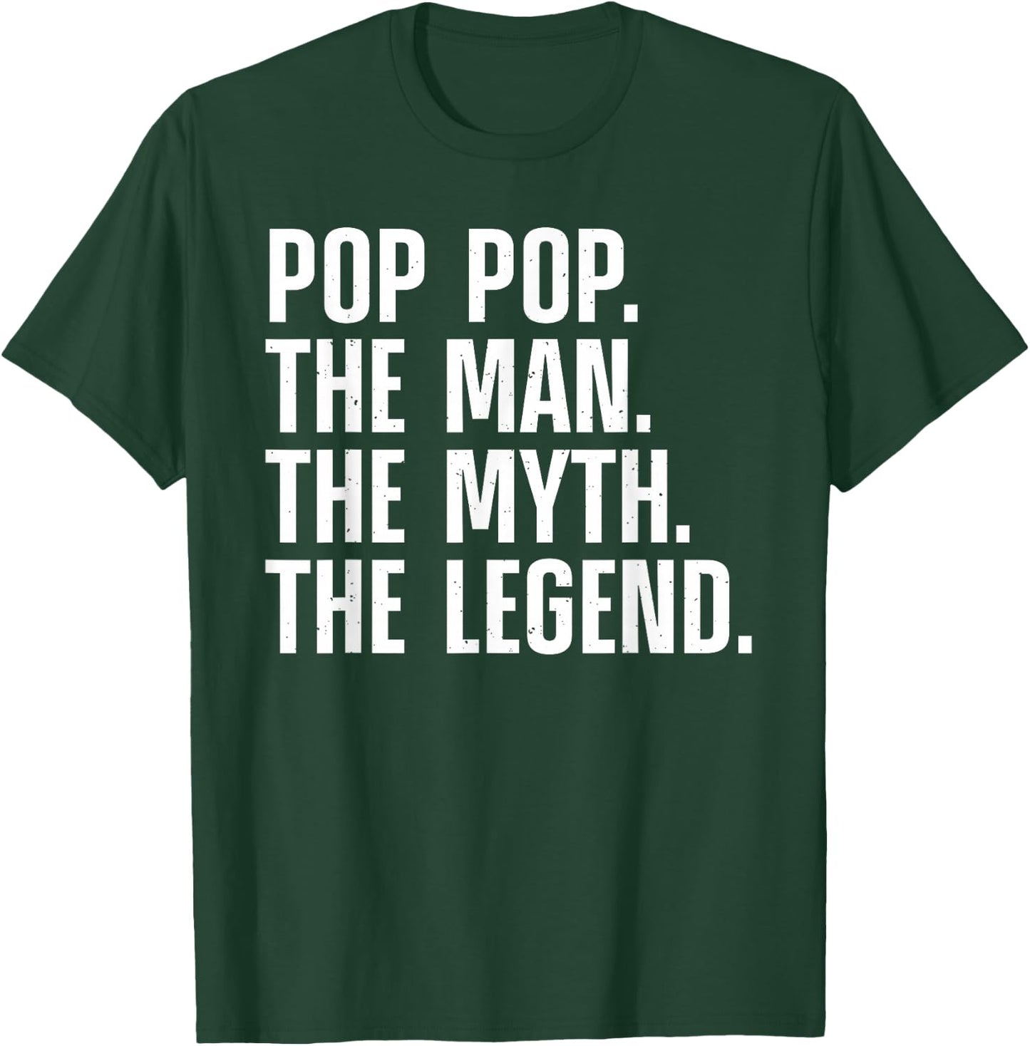 Pop Pop Art For Grandpa Grandfather From Grandkids Pop Pop T-Shirt - T-Shirt | Forest