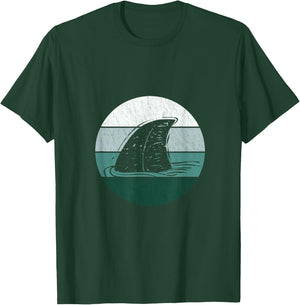 Retro Shark T-Shirt - T-Shirt | Forest