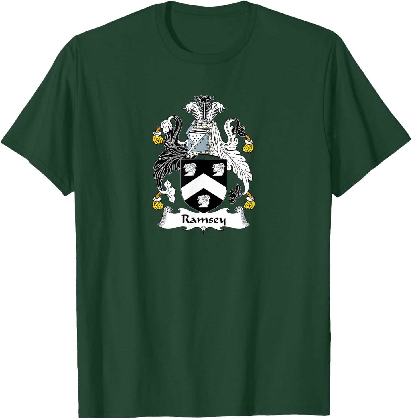 Ramsey Coat of Arms - Family Crest Shirt T-Shirt - T-Shirt | Forest