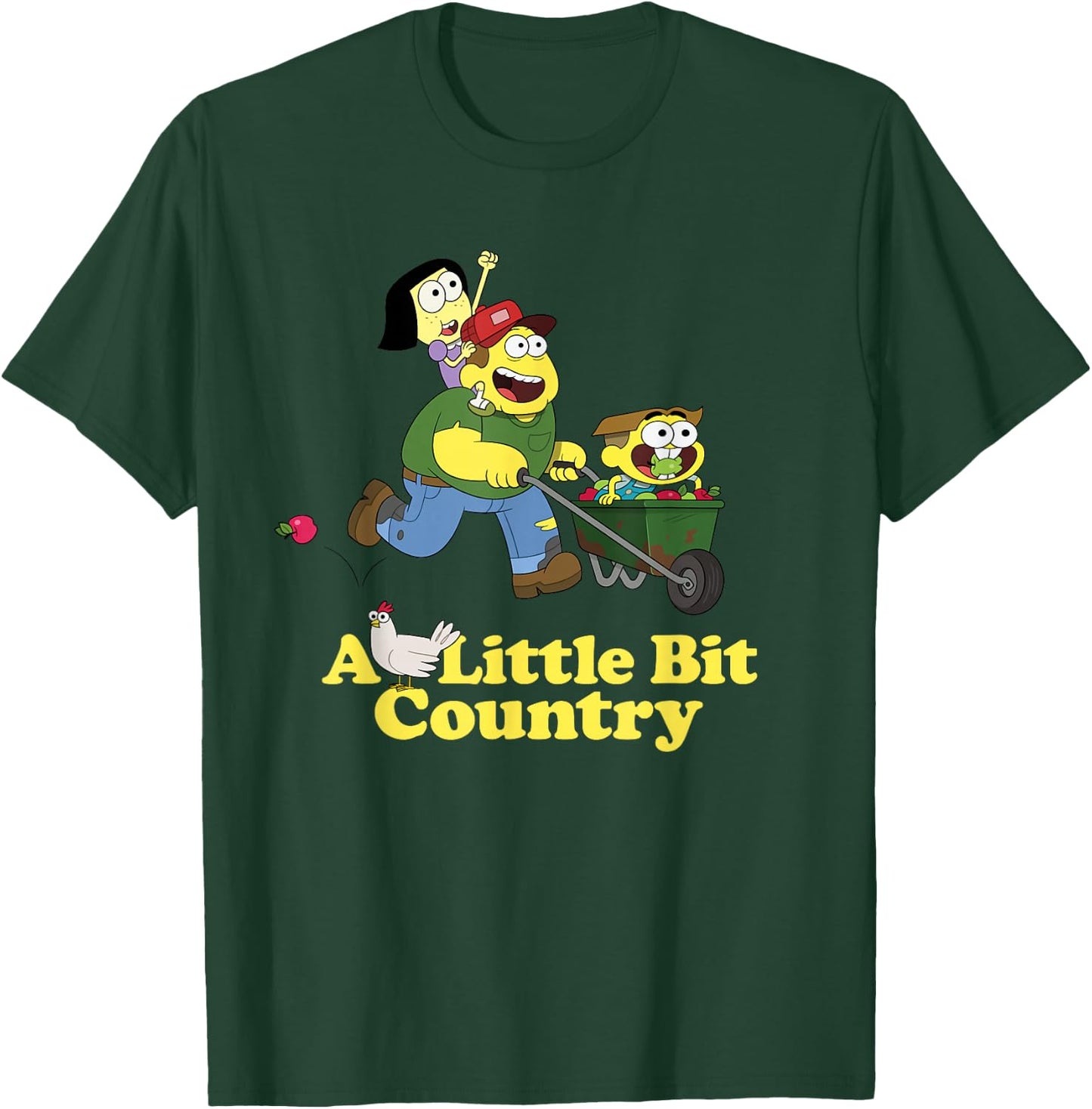 Disney Channel Big City Greens A Little Bit Country T-Shirt - T-Shirt | Forest