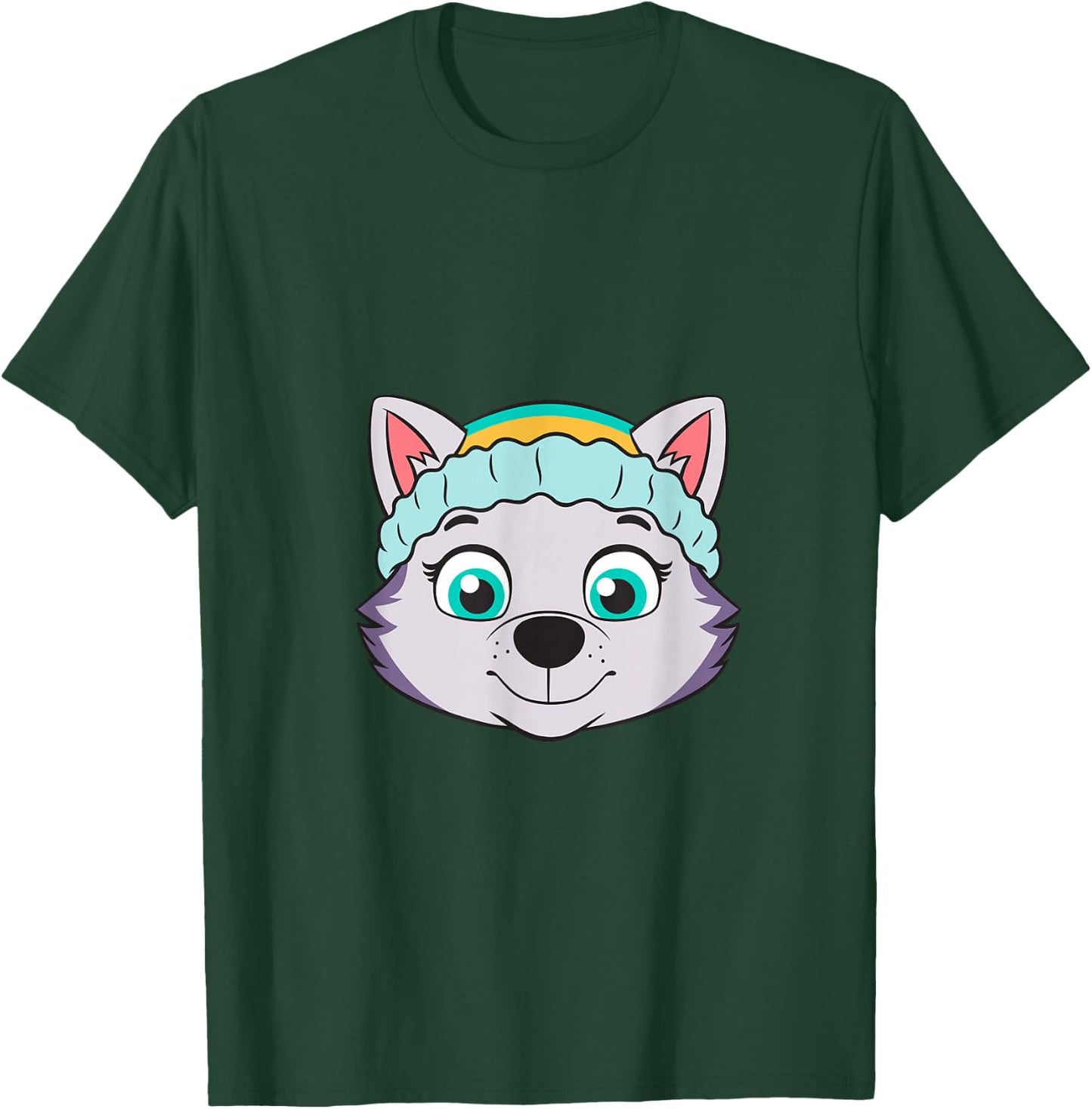 Skye Paw Patrol Face T-Shirt - T-Shirt | Forest