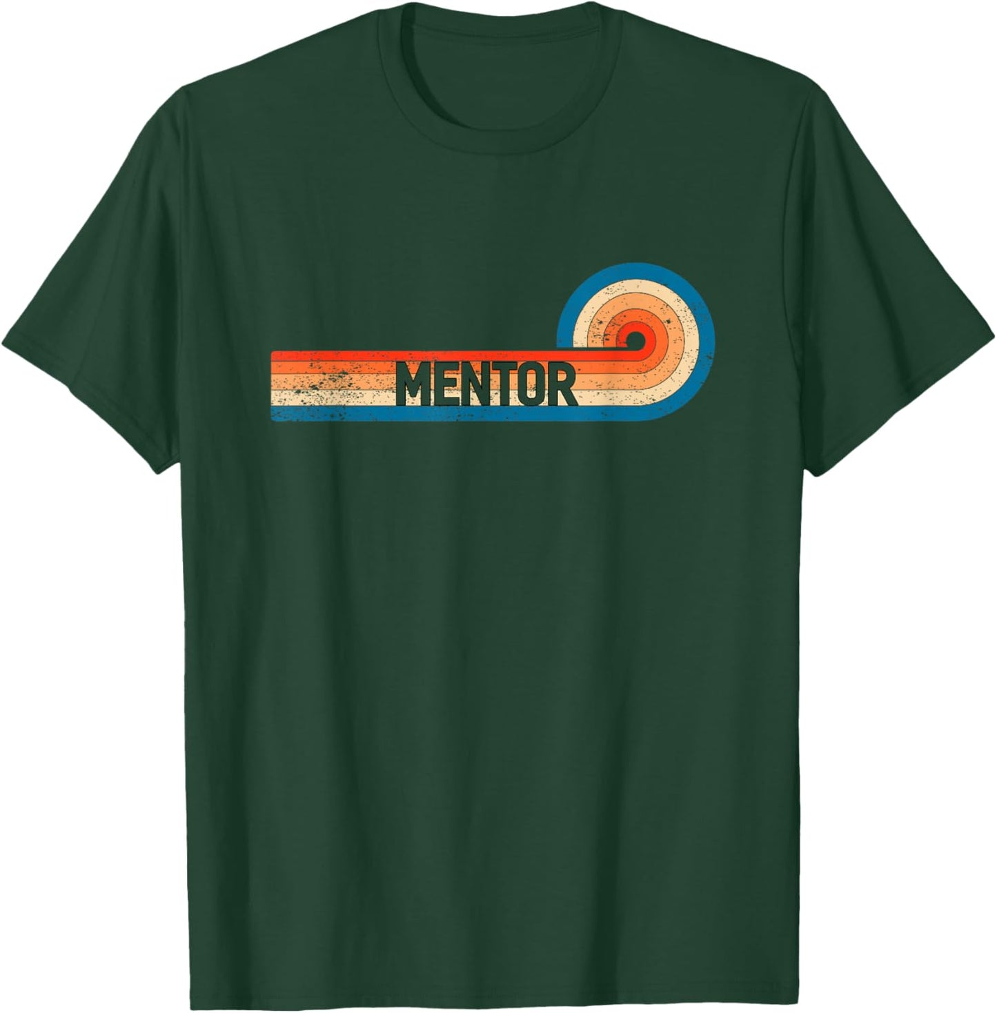 Retro MENTOR Shirt Vintage City MENTOR T-Shirt - T-Shirt | Forest