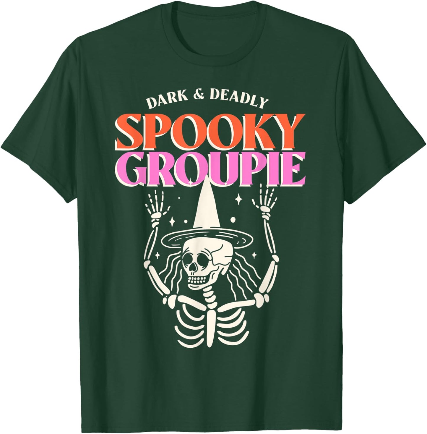 Spooky Groupie Funny Halloween Easy Costume T-Shirt - T-Shirt | Forest