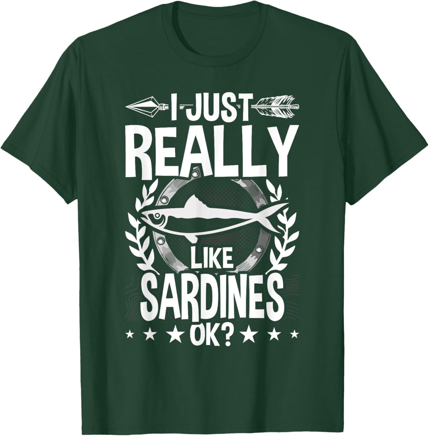 I Just Really Like Sardines T-Shirt - T-Shirt | Forest