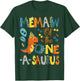 Memaw Of The One-A-Saurus 1St Birthday Dinosaur Party T-Shirt - T-Shirt | Forest