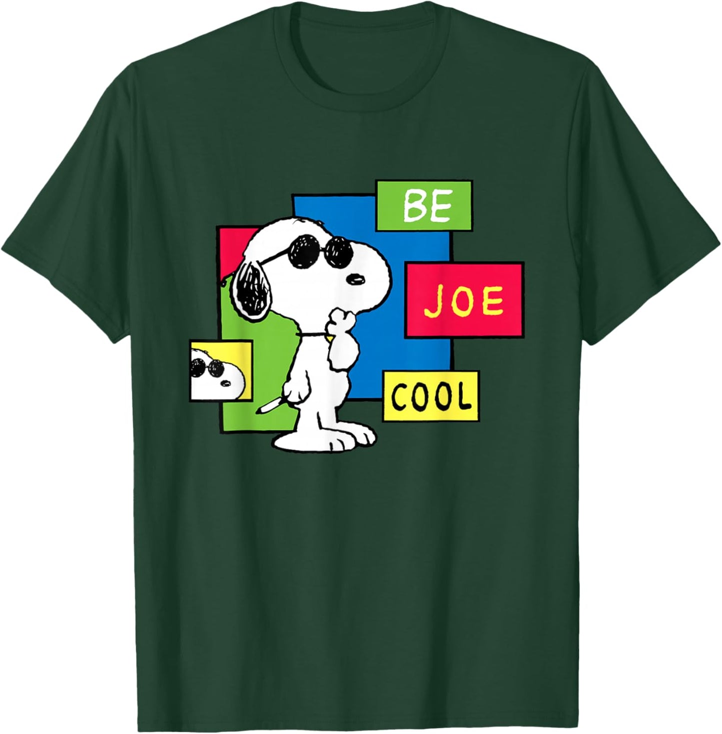 Peanuts Be Joe Cool Snoopy T-Shirt - T-Shirt | Forest