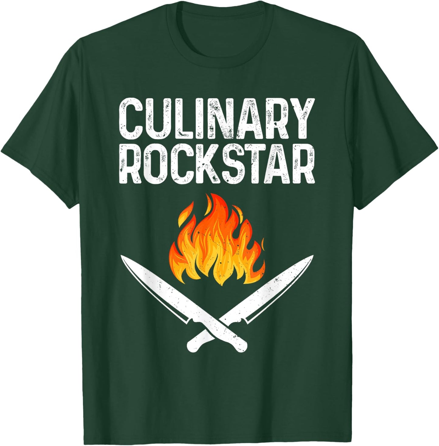 Funny Chef Novelty Women Kitchen Cook Culinary Chef T-Shirt - T-Shirt | Forest