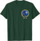 USS Independence CVL-22 Logo American Flag Aircraft Carrier T-Shirt - T-Shirt | Forest