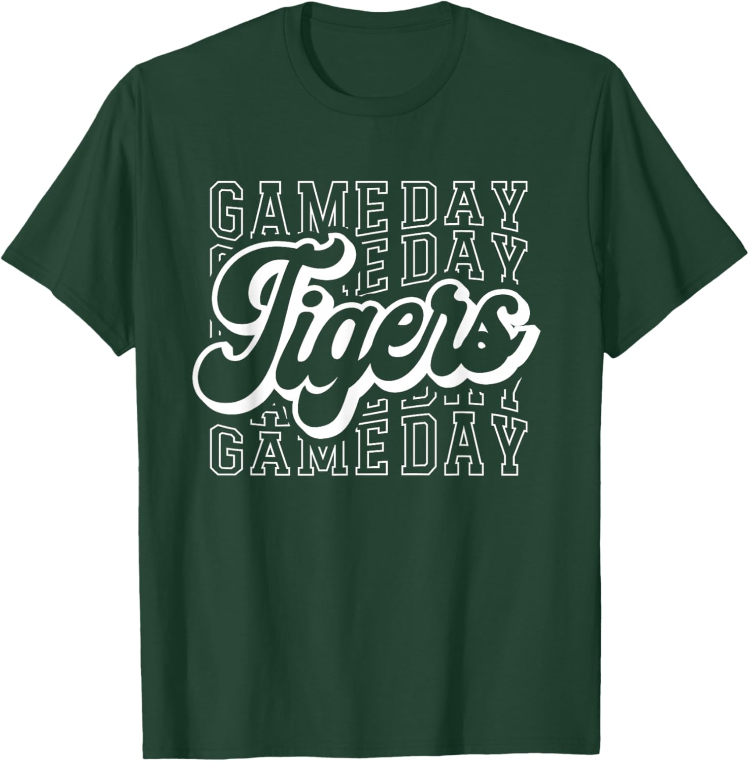 Tigers Sports Mascot - For Tigers Team Football Baseball T-Shirt - T-Shirt | Forest