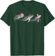 Whale Santa Hat Christmas Lights Reindeer Ocean Whales Lover T-Shirt - T-Shirt | Forest