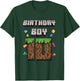 10th Birthday 10 Years Old Video Gamer Pixel Birthday Boys T-Shirt - T-Shirt | Forest