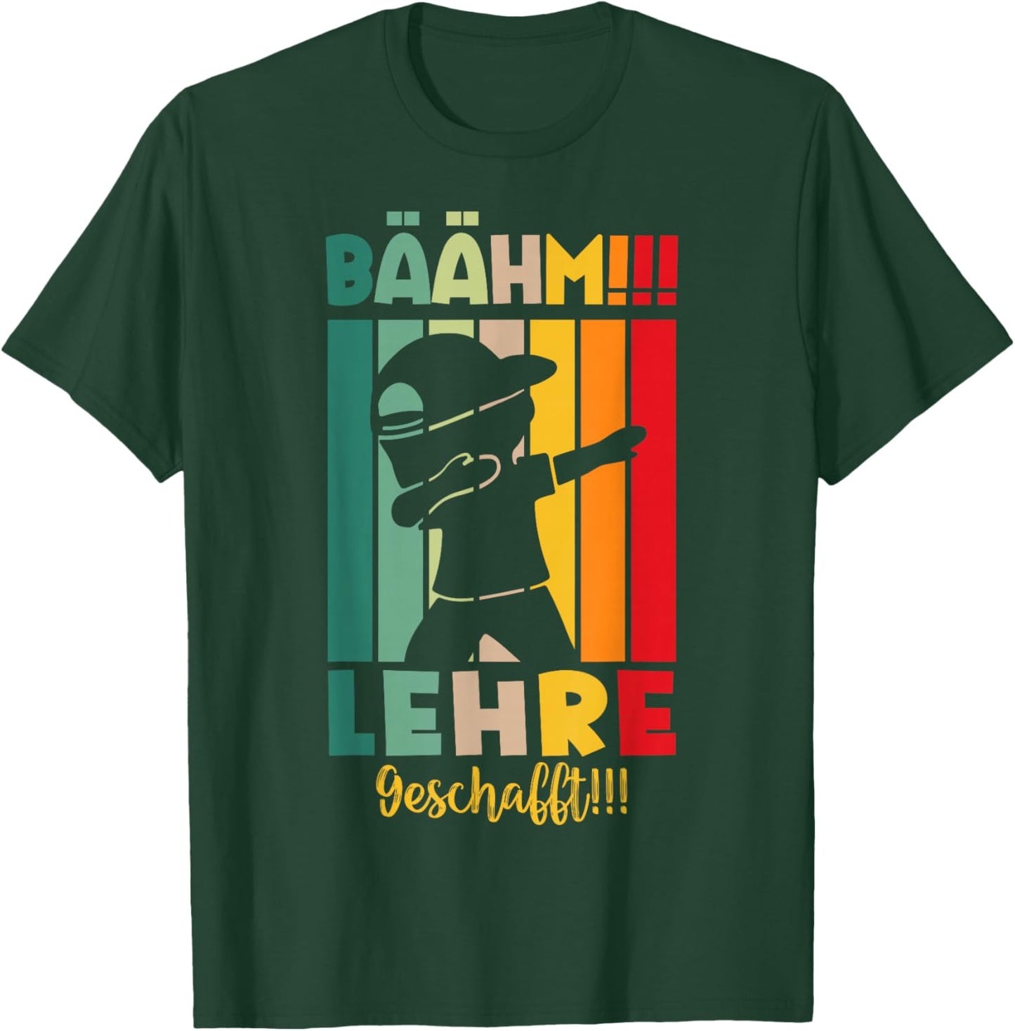Ausbildungsende Lehre Geschafft 2026 2027 T-Shirt - T-Shirt | Forest