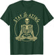 Funny Yoga Skeleton Quote Halloween Men, Women, Kids T-Shirt - T-Shirt | Forest