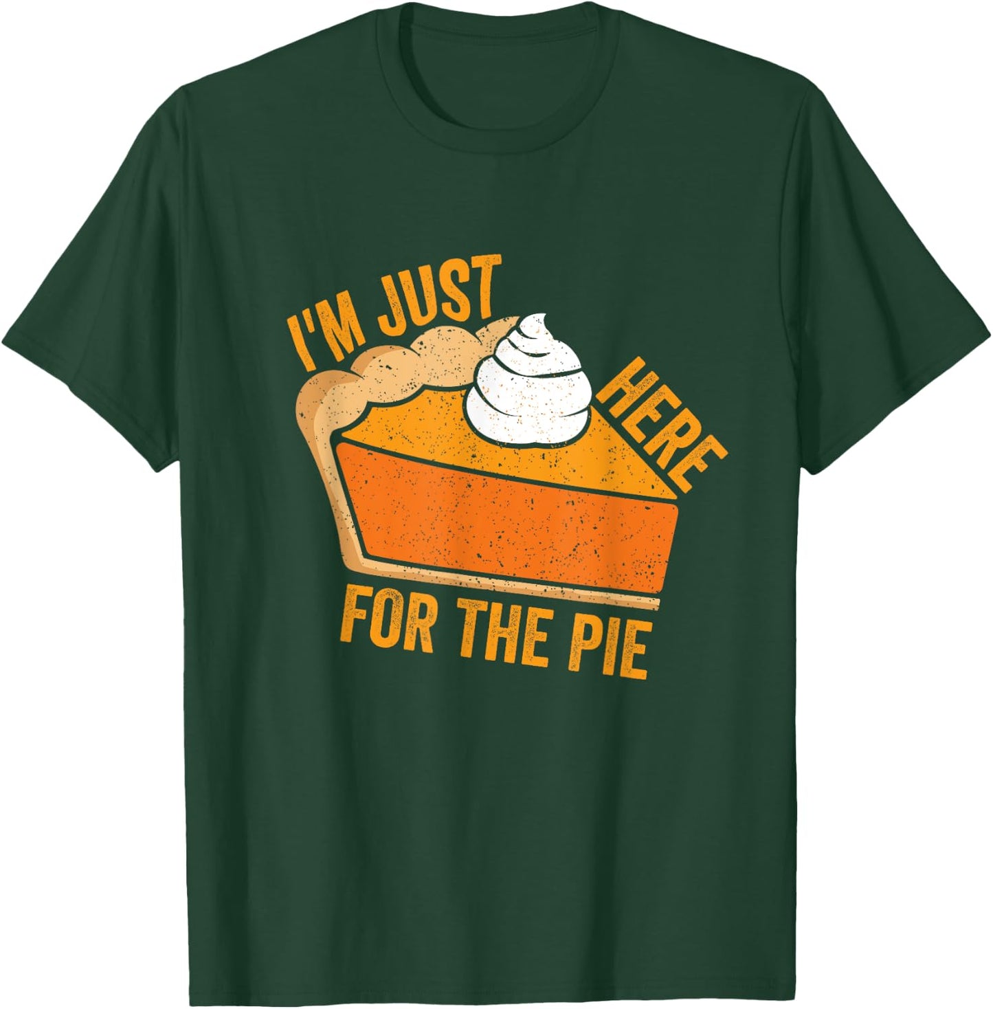 Autumn Pumpkin Pie Thanksgiving Holiday Dessert T-Shirt - T-Shirt | Forest