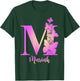 Mariah, cute personalized butterfly custom kids girls name T-Shirt - T-Shirt | Forest