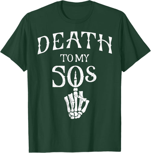 Death To My 50's Party, Death To My Youth, Skeleton Hand