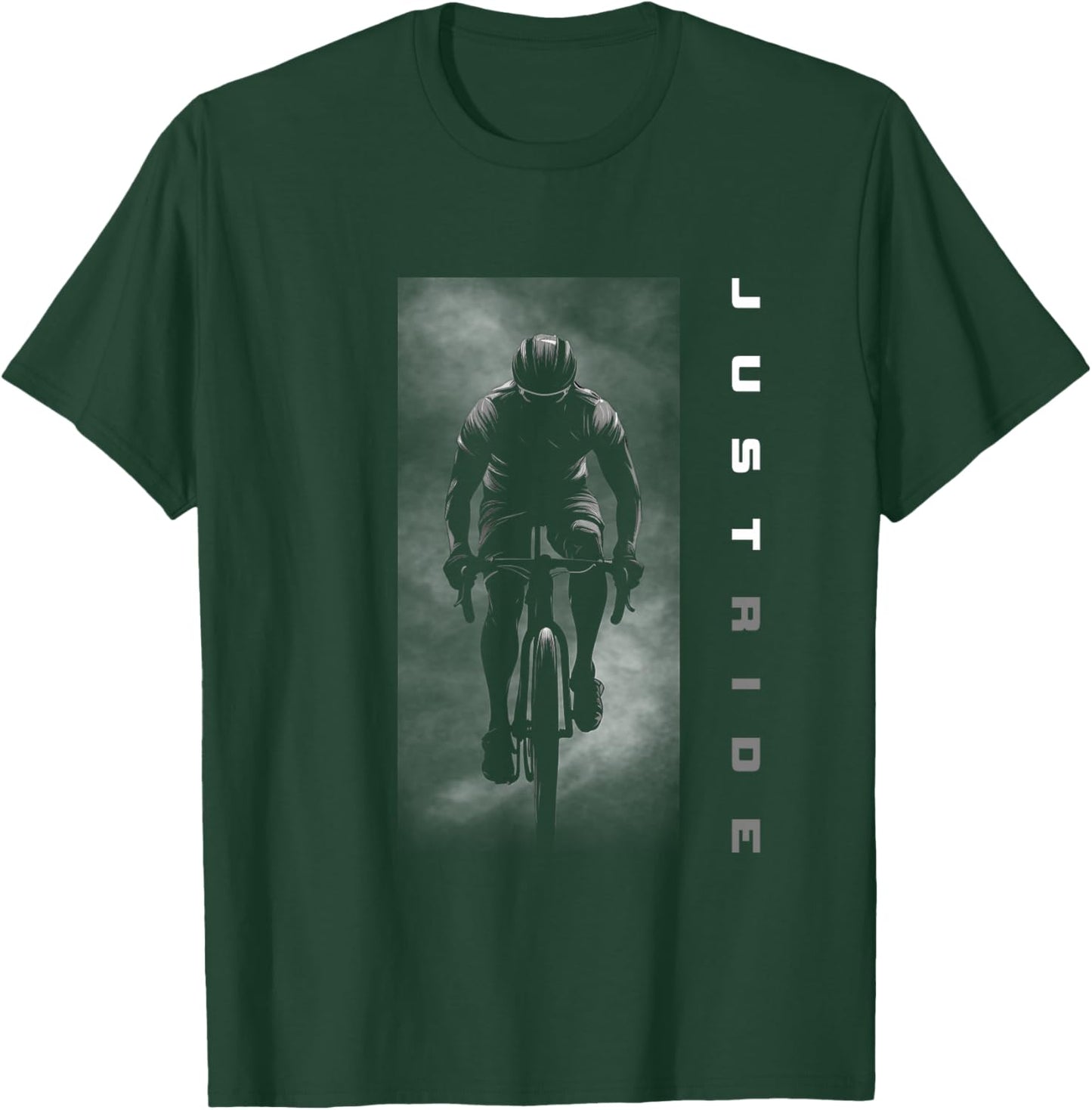 Road Biking Bicycle Cycling T-Shirt - T-Shirt | Forest