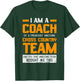 Cross Country Coach design Appreciation Gift Coaches T-Shirt - T-Shirt | Forest
