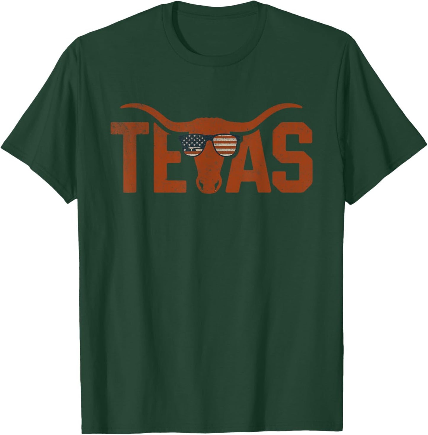 Texas - Gifts Texas Vintage Retro - -Adults/Kids, Black, Small, Short Sleeve, , Retro T-Shirt - T-Shirt | Forest
