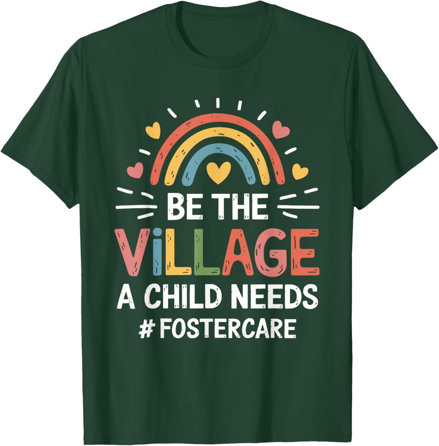 Foster Mom And Foster Dad Adoption Foster Care Parents T-Shirt - T-Shirt | Forest