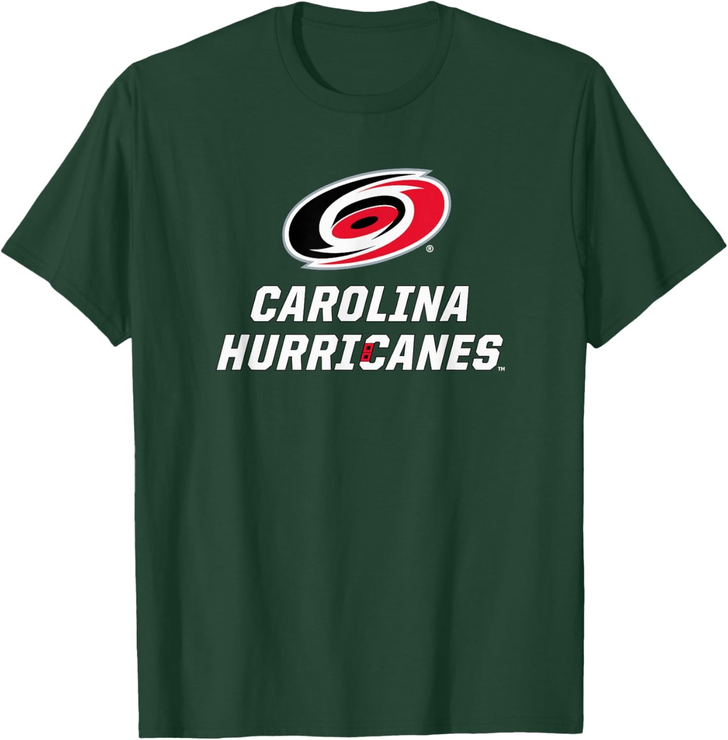 Carolina Hurricanes Power Play Dark Heather Licensed T-Shirt - T-Shirt | Forest