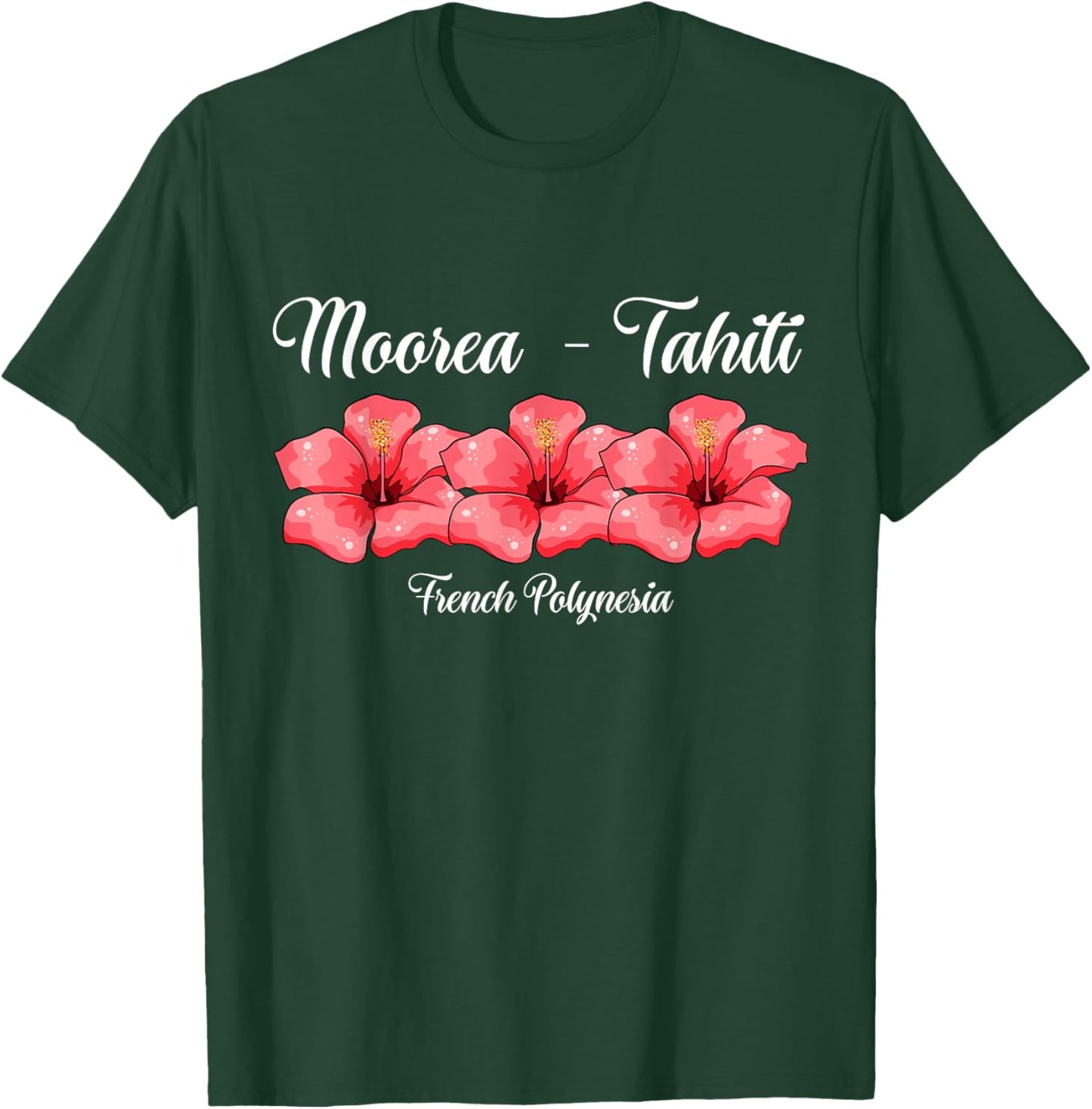 French Polynesia Moorea Tahiti T-Shirt - T-Shirt | Forest