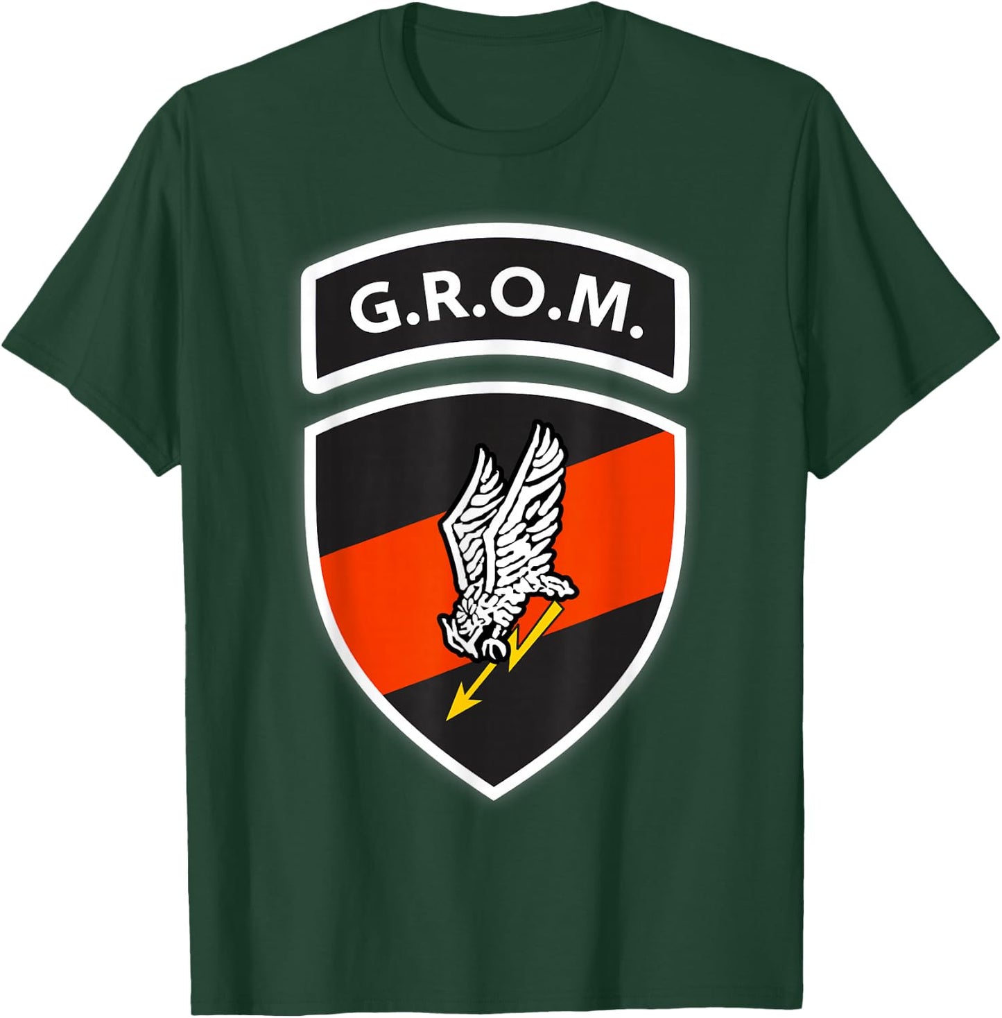 Polish Special Forces Ensign GROM T-Shirt - T-Shirt | Forest